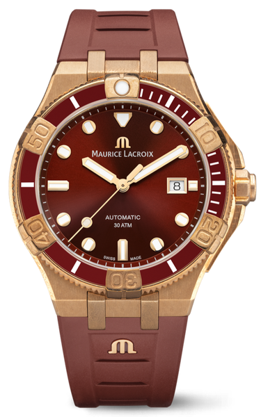 藍原 Maurice Lacroix Aikon Venturer Asia Special Edition Red Dial Red
