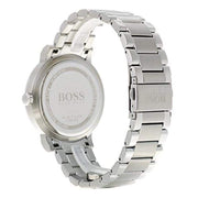 Hugo Boss Oxygen Chronograph Grey Dial Silver Steel Strap Watch for Men - 1513596