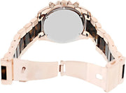 Michael Kors Blair Rose Gold Dial Two Tone Steel Strap Watch For Women - MK5859