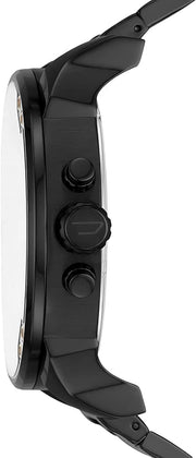 Diesel Mr. Daddy 2.0 Chronograph Black Dial Black Steel Strap Watch For Men - DZ7435