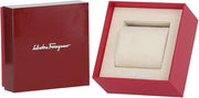 Salvatore Ferragamo F-80 Classic Green Dial Green Rubber Strap Watch for Men - SFHY02022