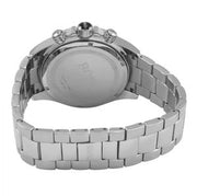 Hugo Boss Ikon Chronograph Black Dial Silver Steel Strap Watch for Men - 1512965