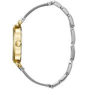Guess Soho Diamonds Silver Dial Silver Mesh Bracelet Watch for Women - W0638L7
