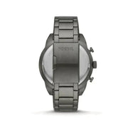 Fossil Bronson Chronograph Blue Dial Grey Steel Strap Watch for Men - FS5711