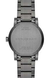 Burberry The City Black Dial Black Steel Strap Watch for Men - BU9902