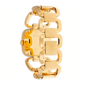 Gucci G Gucci Sunbrushed Brown Dial Rose Gold Steel Strap Watch For Women - YA125511