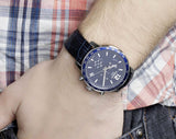 Tissot T Sport Quickster Chronograph Blue Dial Watch For Men - T095.417.16.047.00