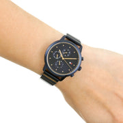 Tommy Hilfiger Blake Blue Dial Blue Steel Strap Watch for Women - 1781893