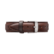 Daniel Wellington Classic St Mawes Black Dial Brown Leather Strap Watch For Men - DW00100130