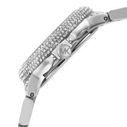 Michael Kors Camille Multifunction Crystals Silver Dial Silver Steel Strap Watch For Women - MK6996