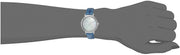 Michael Kors Cinthia Mother of Pearl Dial Blue Leather Strap Watch for Women - MK2661