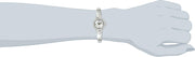 Bulova Crystal Pendant Silver Dial Silver Steel Strap Watch for Women - 96X111