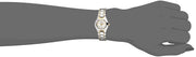 Bulova Classic White Dial Two Tone Steel Strap Watch for Women - 98T84