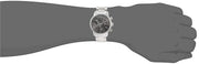 Calvin Klein City Chronograph Black Dial Silver Steel Strap Watch for Men - K2G27143