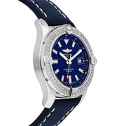 Breitling Avenger Automatic 43mm Blue Dial Blue Nylon Strap Watch for Men - A17318101C1X2