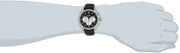 Hugo Boss Driver Chronograph Black Dial Black Leather Strap Watch for Men - 1512879