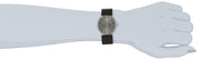 Calvin Klein Minimal Black Dial Black Leather Strap Watch for Women - K7622107