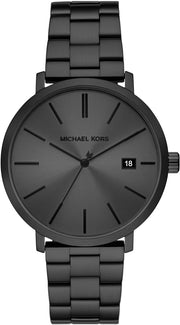 Michael Kors Blake Three-Hand Black Dial Black Steel Strap Watch for Men - MK9135