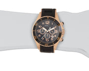 Marc Jacobs Rock Chronograph Black Dial Black Silicone Strap Watch for Women - MBM2553