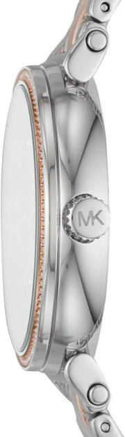 Michael Kors Sofie Quartz Rose Gold Dial Two Tone Steel Strap Watch For Women - MK3972