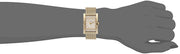 Guess Nouveau Diamonds Gold Dial Gold Mesh Bracelet Watch for Women - W0127L2