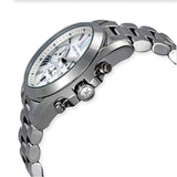Michael Kors Bradshaw Chronograph Silver Dial Silver Steel Strap Watch for Men - MK5535