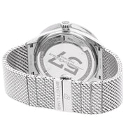 Breitling Superocean Heritage '57 Black Dial Silver Mesh Bracelet Watch for Men - A10370121B1A1