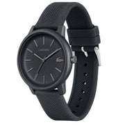 Lacoste 12.12 Move Gray Dial Gray Silicon Strap Watch for Men - 2011242