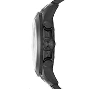 Marc Jacobs Larry Chronograph Black Dial Black Steel Strap Watch for Men - MBM5032