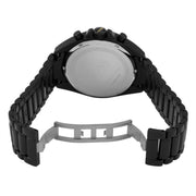 Hugo Boss Driver Chronograph Black Dial Black Steel Strap Watch for Men - 1513277