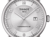 Tissot Luxury Powermatic 80 Silver Dial Silver Steel Strap Watch For Men - T086.407.11.037.00