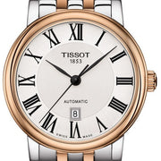 Tissot T Classic Carson Premium Silver Dial Two Tone Steel Strap Watch For Men - T122.410.22.033.00