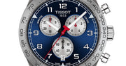 Tissot PRS 516 Chronograph Blue Dial Blue Steel Strap Watch for Men - T131.617.11.042.00
