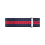 Daniel Wellington Classic Oxford White Dial Two Tone NATO Strap Watch For Women - DW00100046