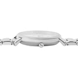 Hugo Boss Prima Chronograph Silver Dial Silver Steel Strap Watch for Women - 1502570