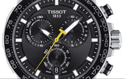 Tissot Supersport Chrono Black Dial Black Nylon Strap Watch for Men - T125.617.17.051.02