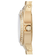 Marc Jacobs Henry Gold Dial Gold Steel Strap Watch for Women - MBM3277