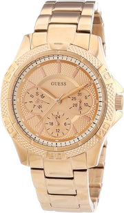 Guess Phantom Mini Rose Gold Dial Rose Gold Steel Strap Watch for Women - W0235L3