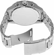 Fossil Brox Multifunction Black Dial Silver Steel Strap Watch for Women - BQ2797