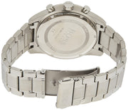 Hugo Boss Skymaster Chronograph Blue Dial Silver Steel Strap Watch for Men - 1513784