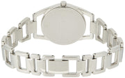 Calvin Klein Dainty Silver Dial Silver Steel Strap Watch for Women - K7L23146