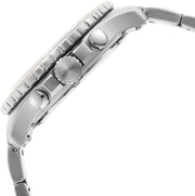 Fossil FB-03 Chronograph Blue Dial Silver Steel Strap Watch for Men - FS5724