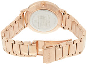 Coach Perry White Dial Rose Gold Steel Strap Watch for Women - 14503708