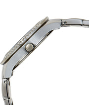 Fossil Stella Silver Dial Silver Steel Strap Watch for Women - ES3588