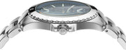 Michael Kors Everest Three-Hand Blue Dial Silver Steel Strap Watch For Men - MK9079