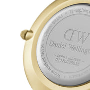 Daniel Wellington Classic Petite Evergold White Dial Gold Mesh Bracelet Watch For Women - DW00100350