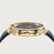 Salvatore Ferragamo Sapphire Chrono Blue Dial Blue Silicone Strap Watch for Men - SFME00221