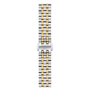 Tissot T Classic Carson Lady Premium Silver Dial Two Tone Steel Strap Watch For Women - T122.210.22.033.00