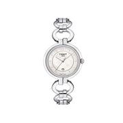 Tissot T Trend Flamingo Mother of Pearl Dial Silver Steel Strap Watch for Women - T094.210.11.116.00