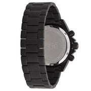 Hugo Boss Ikon Chronograph Black Dial Black Steel Strap Watch for Men - 1513278